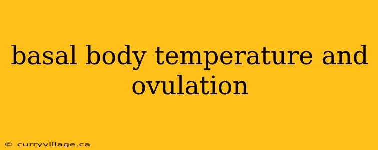 basal body temperature and ovulation