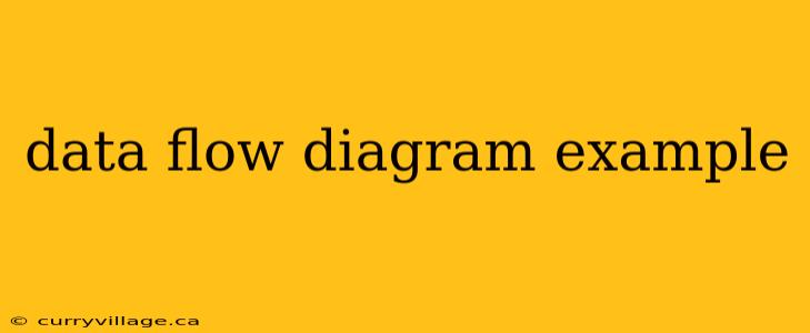 data flow diagram example
