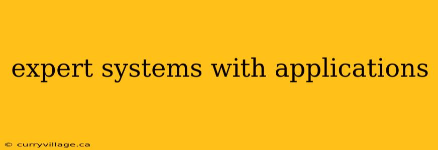 expert systems with applications