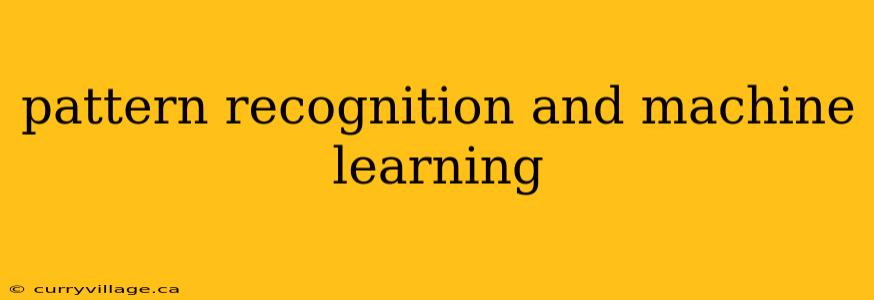 pattern recognition and machine learning