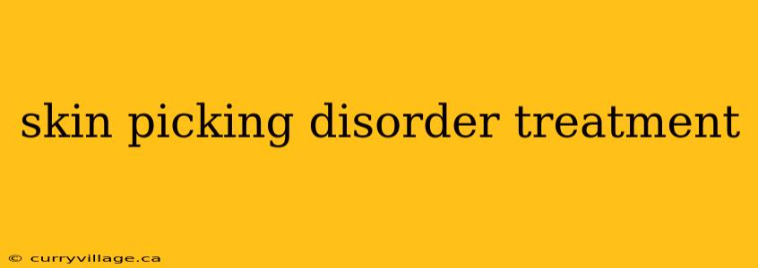skin picking disorder treatment