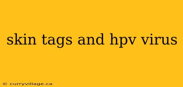 skin tags and hpv virus