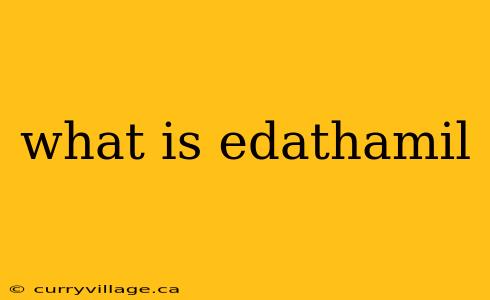 what is edathamil