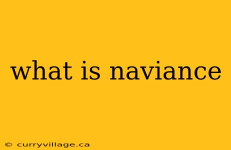 what is naviance